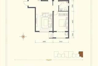 3室2廳1衛(wèi)  114.89平米