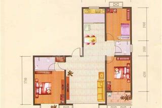 3室1廳2衛(wèi)  132.36平米